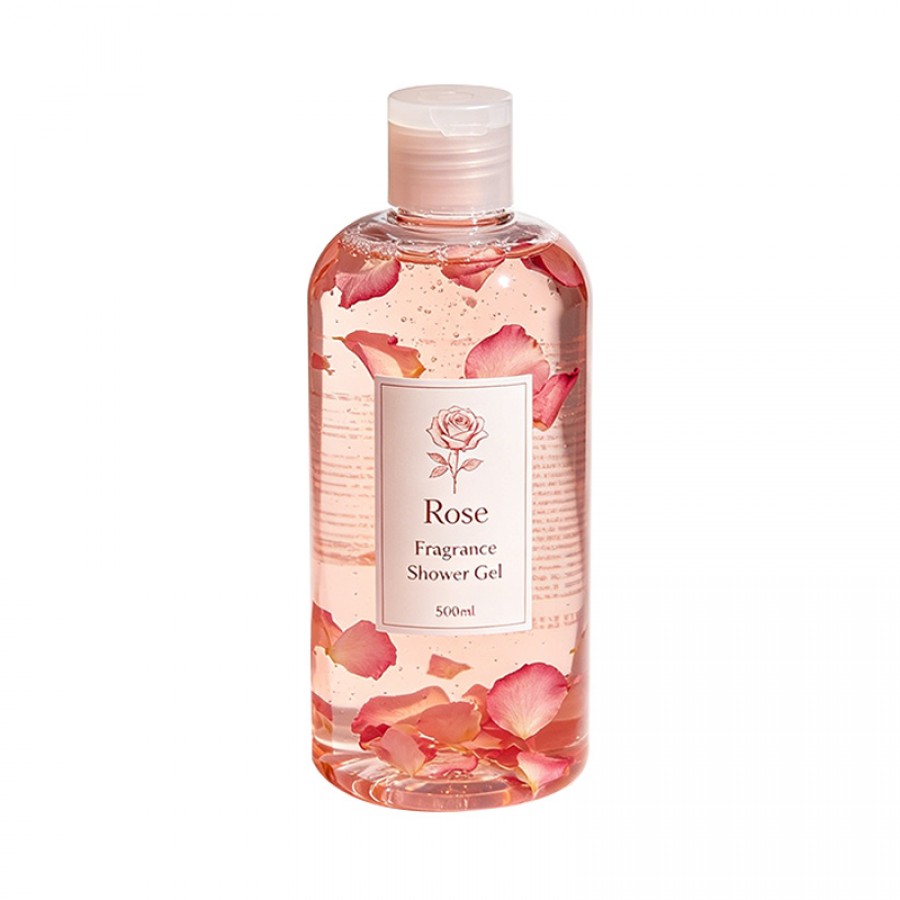 Natural Rose Long-Lasting Fragrance Moisturizing & Smoothing Body Wash