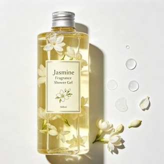 Long-Lasting Natural Jasmine Scent Body Wash