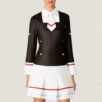 Sakura Wood Cute Loli Sailor JK Set