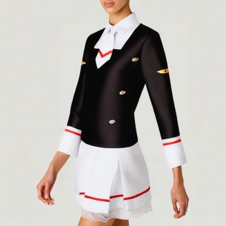 Sakura Wood Cute Loli Sailor JK Set