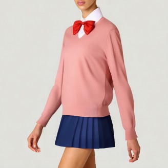 Anime Girl Halloween Sweater Dress Set