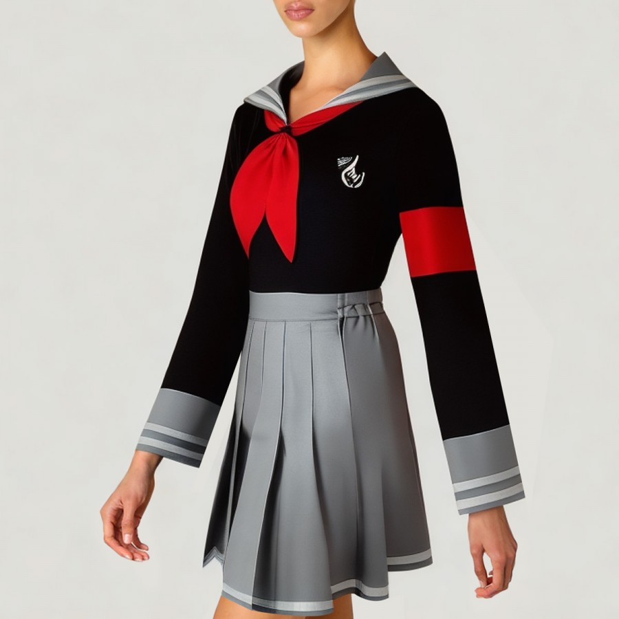 Peco Peco Camellia JK Uniform Halloween Set