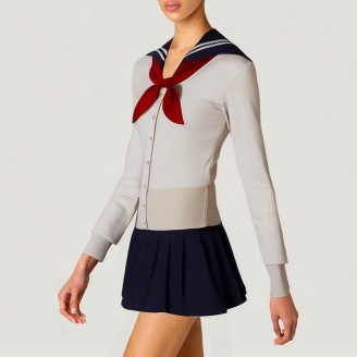 Campus sailor shorts set cosplay outfit