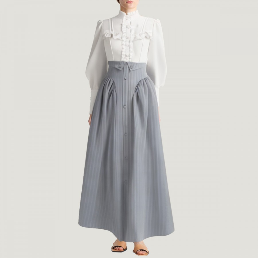 Victoria Edward Retro Two-Piece Dress