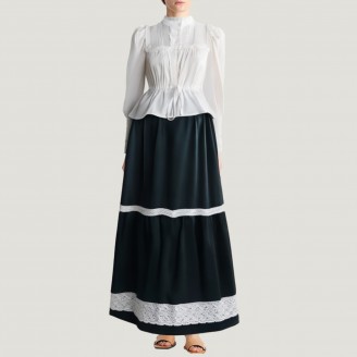 Women's Retro Two-Piece Dress