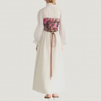 Renaissance long-sleeved witch's ball gown