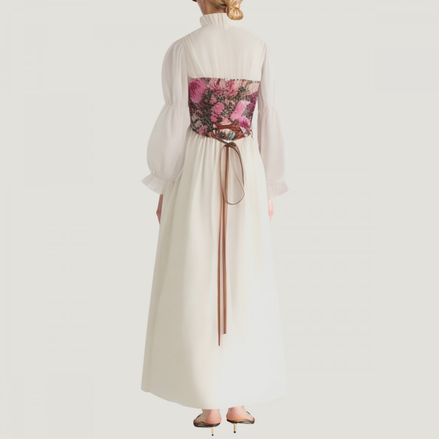 Renaissance long-sleeved witch's ball gown