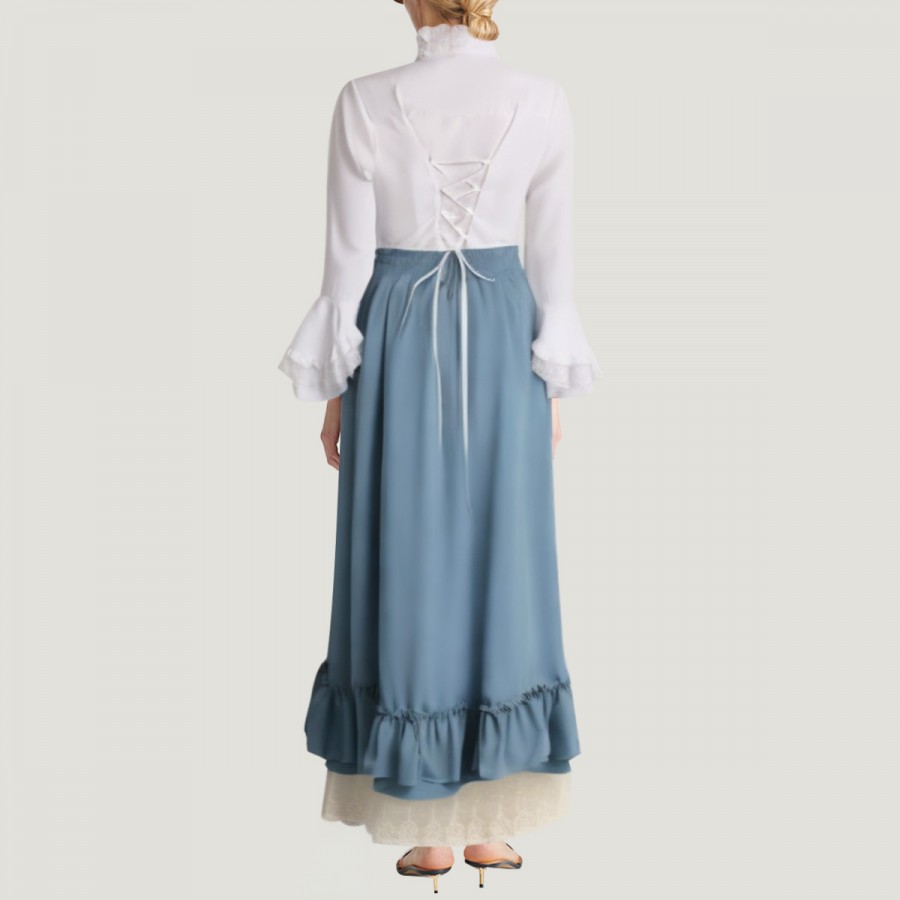Victorian vintage two-piece dress