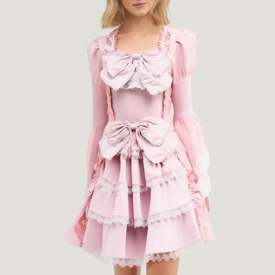 Pink Victoria Lolita dress