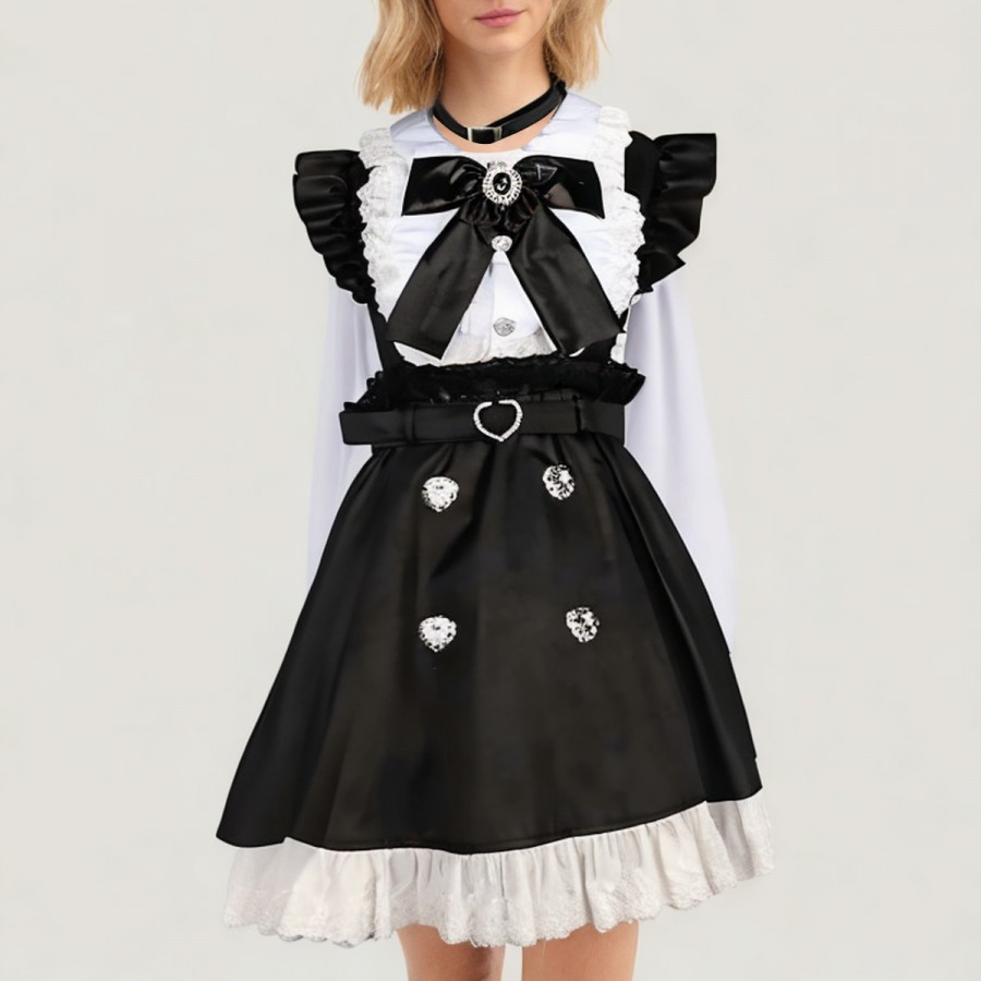 Gothic Futuristic Idol Cosplay Set