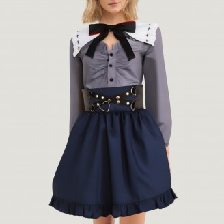 Virtual idol gender-swap cosplay set