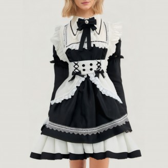 Medieval Lolita Maid Role-Playing Dress