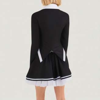Schoolgirl-style Lolita cosplay costume