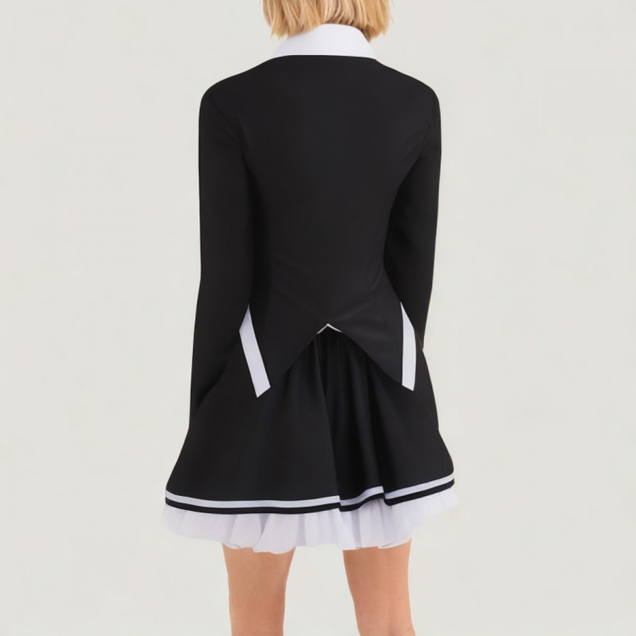 Schoolgirl-style Lolita cosplay costume