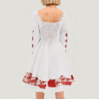 Gothic Lolita Bloody Bride Dress