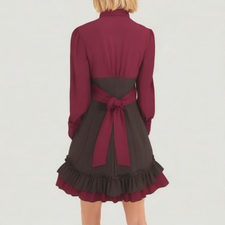 Medieval Gothic Lolita Long-Sleeved Dress