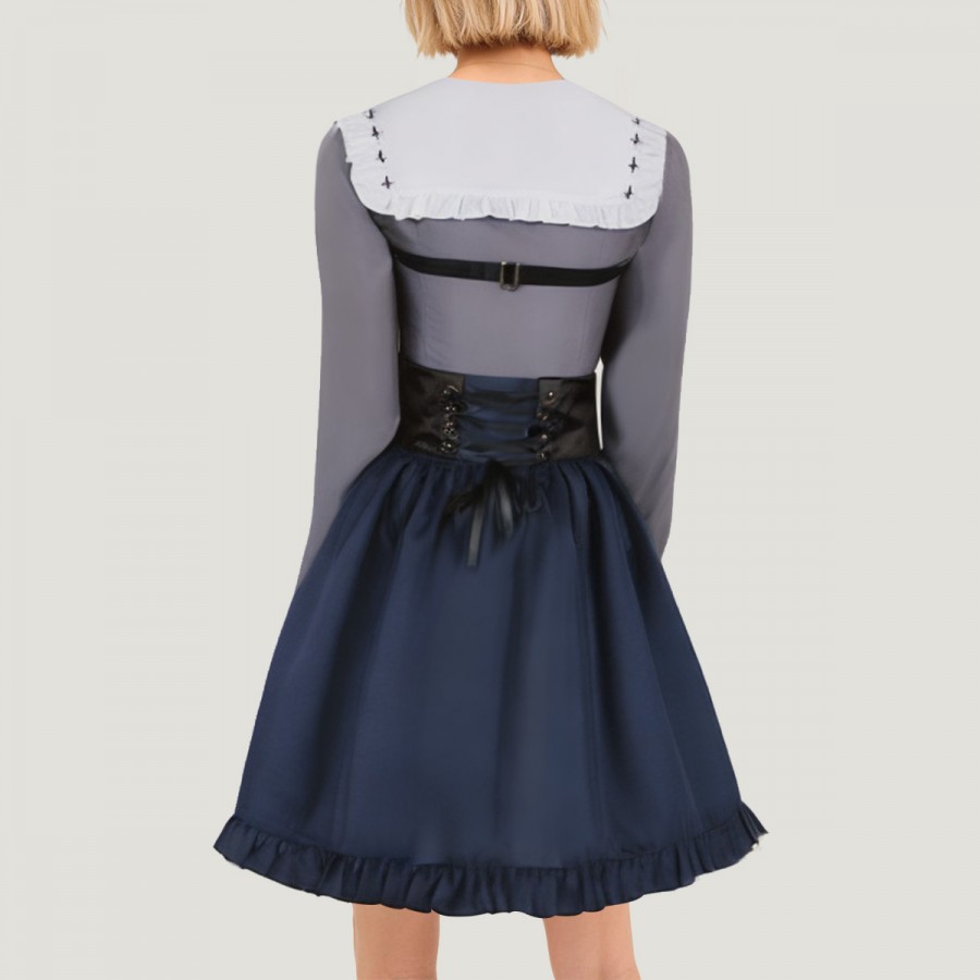 Virtual idol gender-swap cosplay set