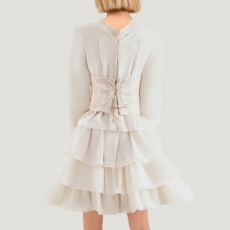 Extra Long Dreamy Lace Lolita Ballet Dress