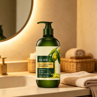 Silky Glycerin & Olive Anti-Dandruff Shampoo