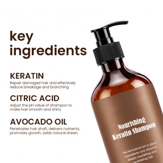 Gentle Keratin Anti-Dandruff & Oil-Control Shampoo