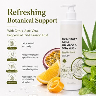 2-in-1 Citrus & Mint Refreshing Shampoo