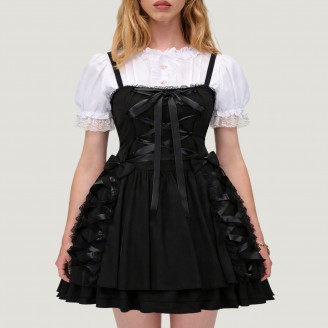 Gothic Victorian style retro Lolita princess dress