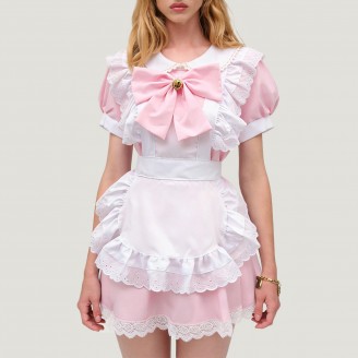 Pink Dream Lolita Sweet Maid Role-Playing Set
