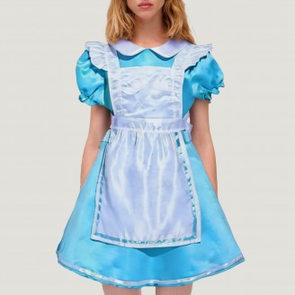 Blue Alice Lolita Cosplay Costume