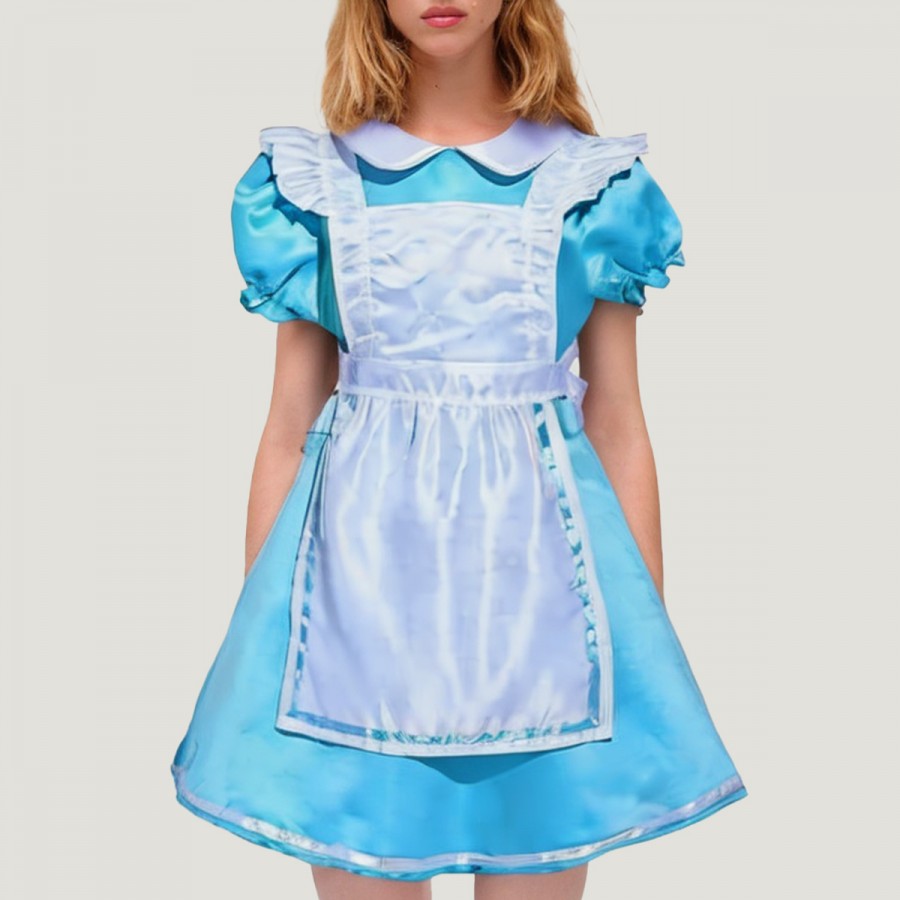 Blue Alice Lolita Cosplay Costume