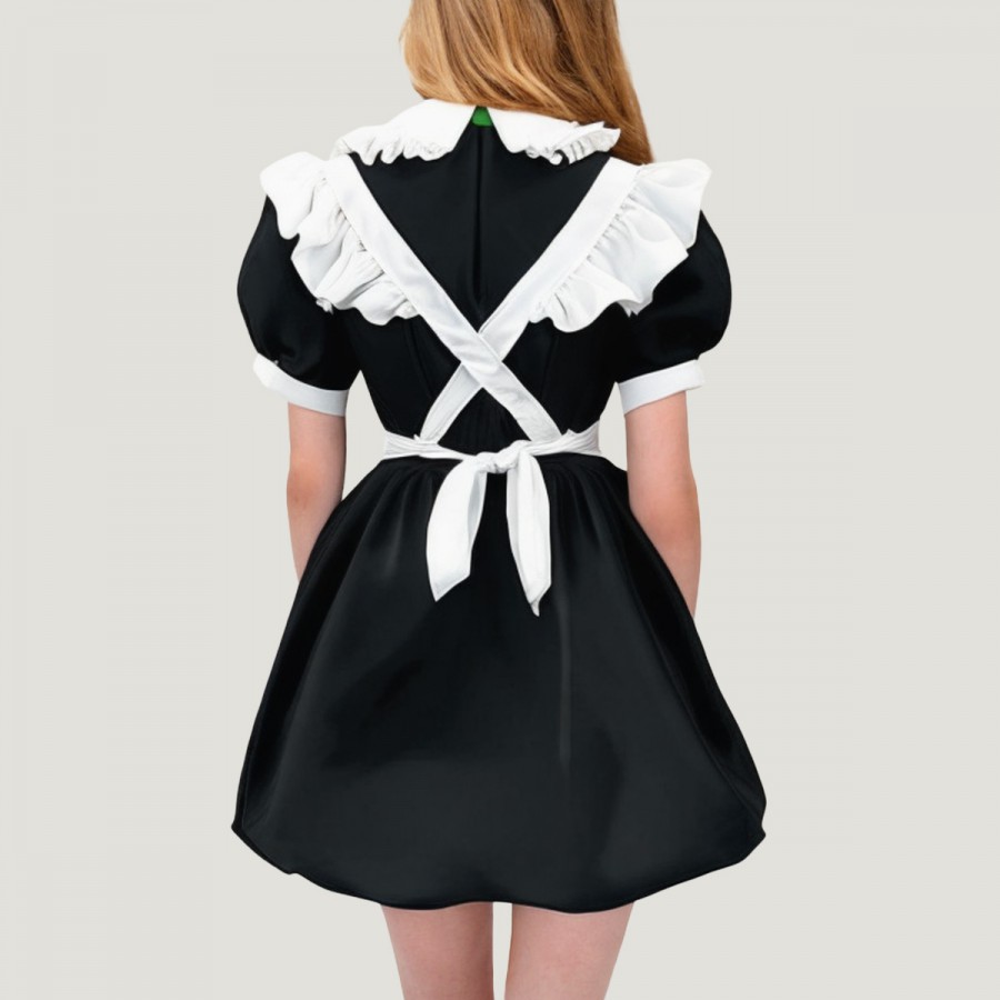 Panda Lolita Maid Bubble Skirt