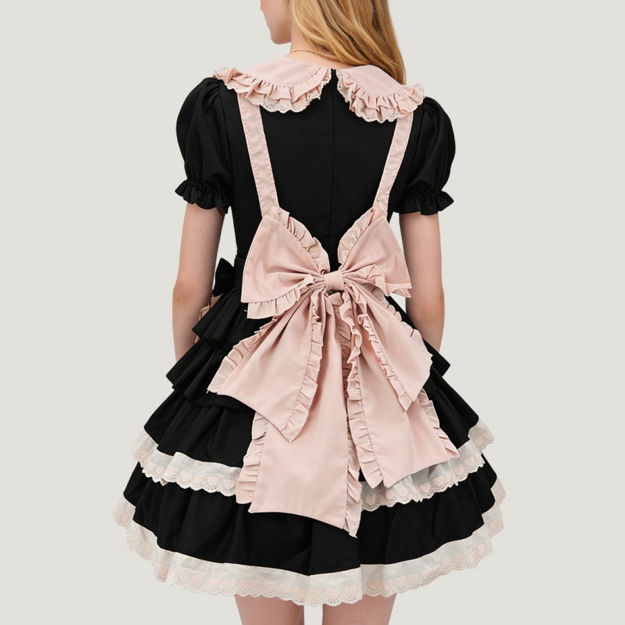 Japanese anime maid Lolita dress set