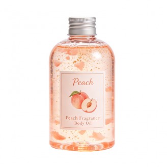 Skin-Softening Shower Oil with Sweet Natural Peach Fragrance 
