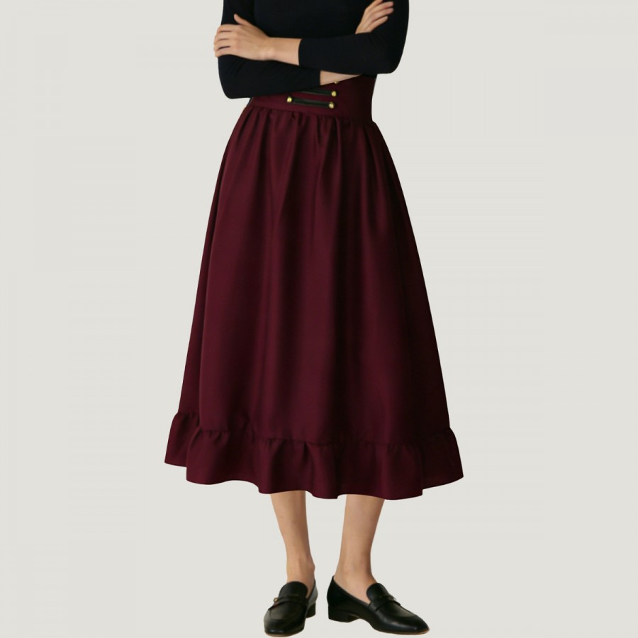 Steampunk Victorian Long Dress