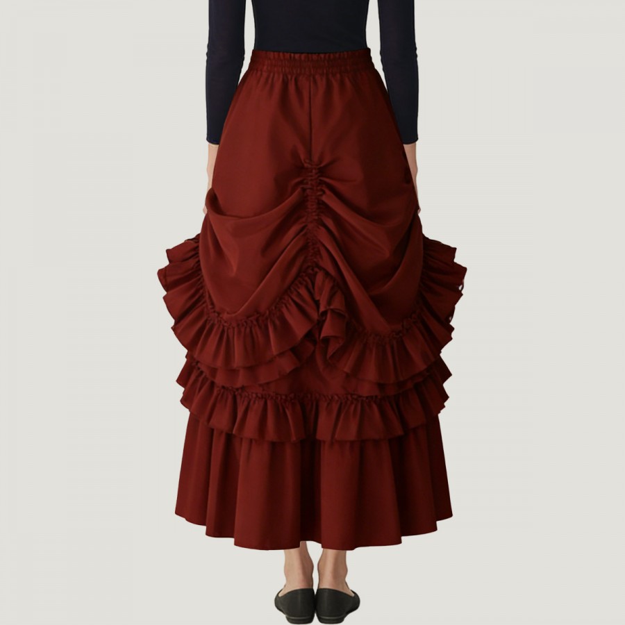 Gothic Renaissance Ruffled Skirt